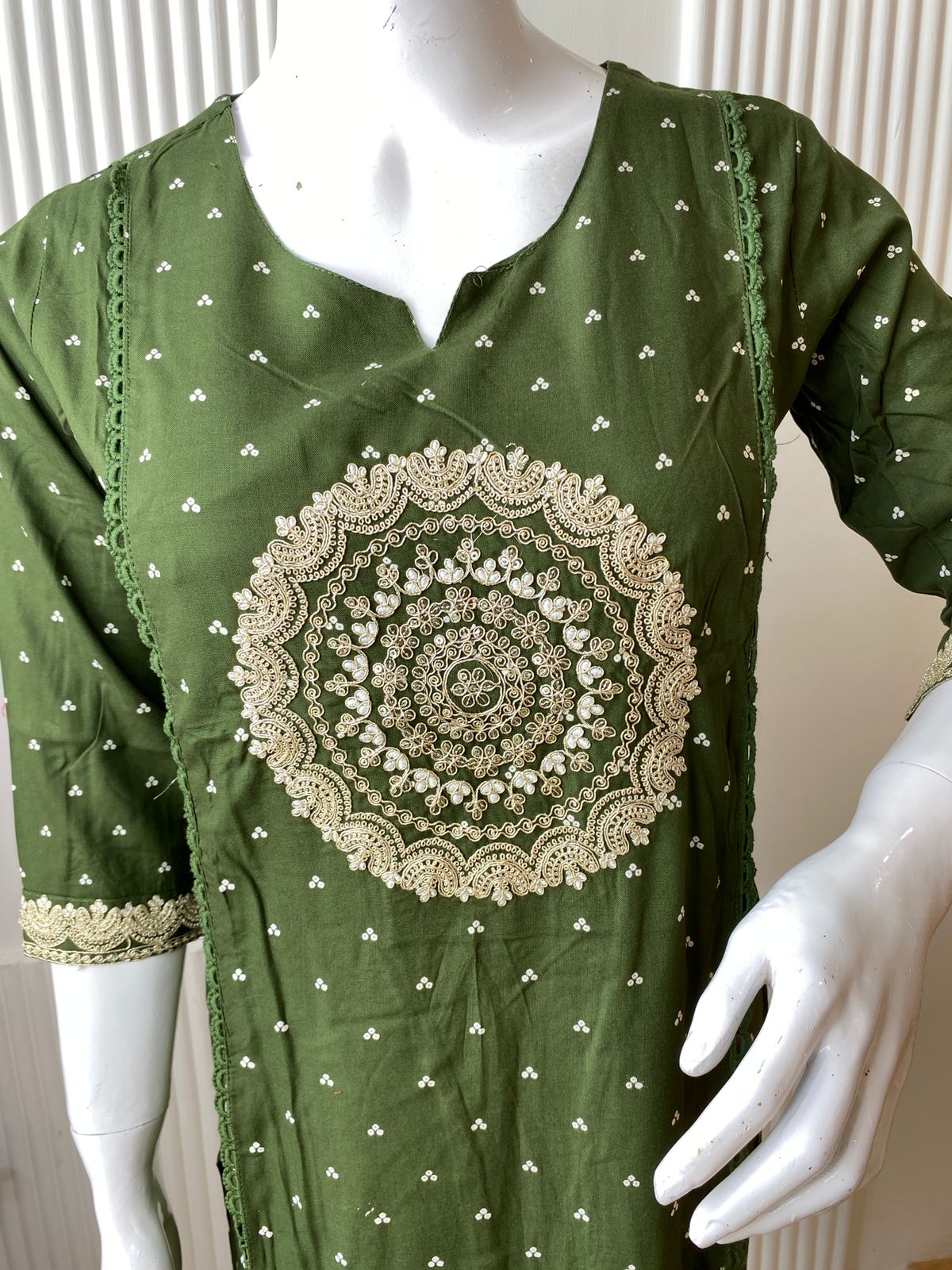 Women’s cotton kurti , Printed kurti set , Kurta with straight , pants , Ethnic wear for women Daily wear / office wear kurti , 3/4 sleeve kurta