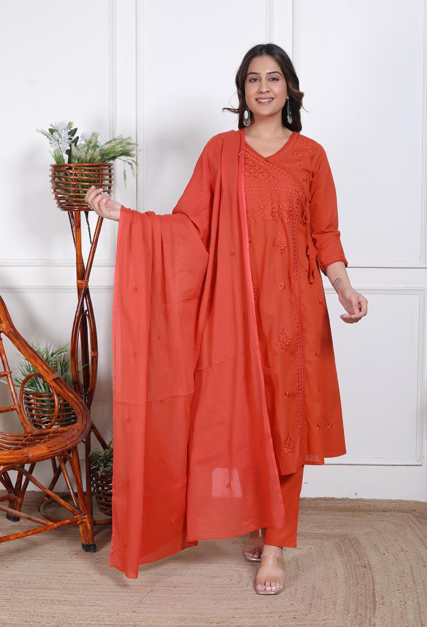 Pure Cotton Kurti Paints Set 3Piece (70)