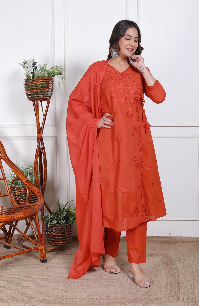 Pure Cotton Kurti Paints Set 3Piece (70)