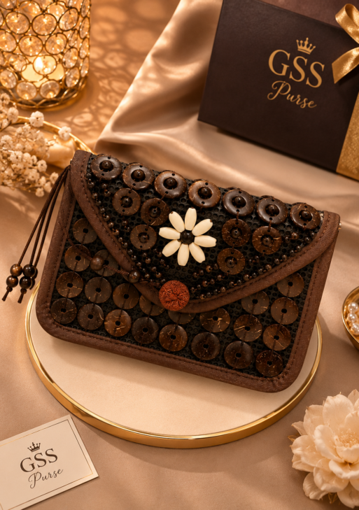 GSS Premium Handmade Boho Clutch Bag for Women