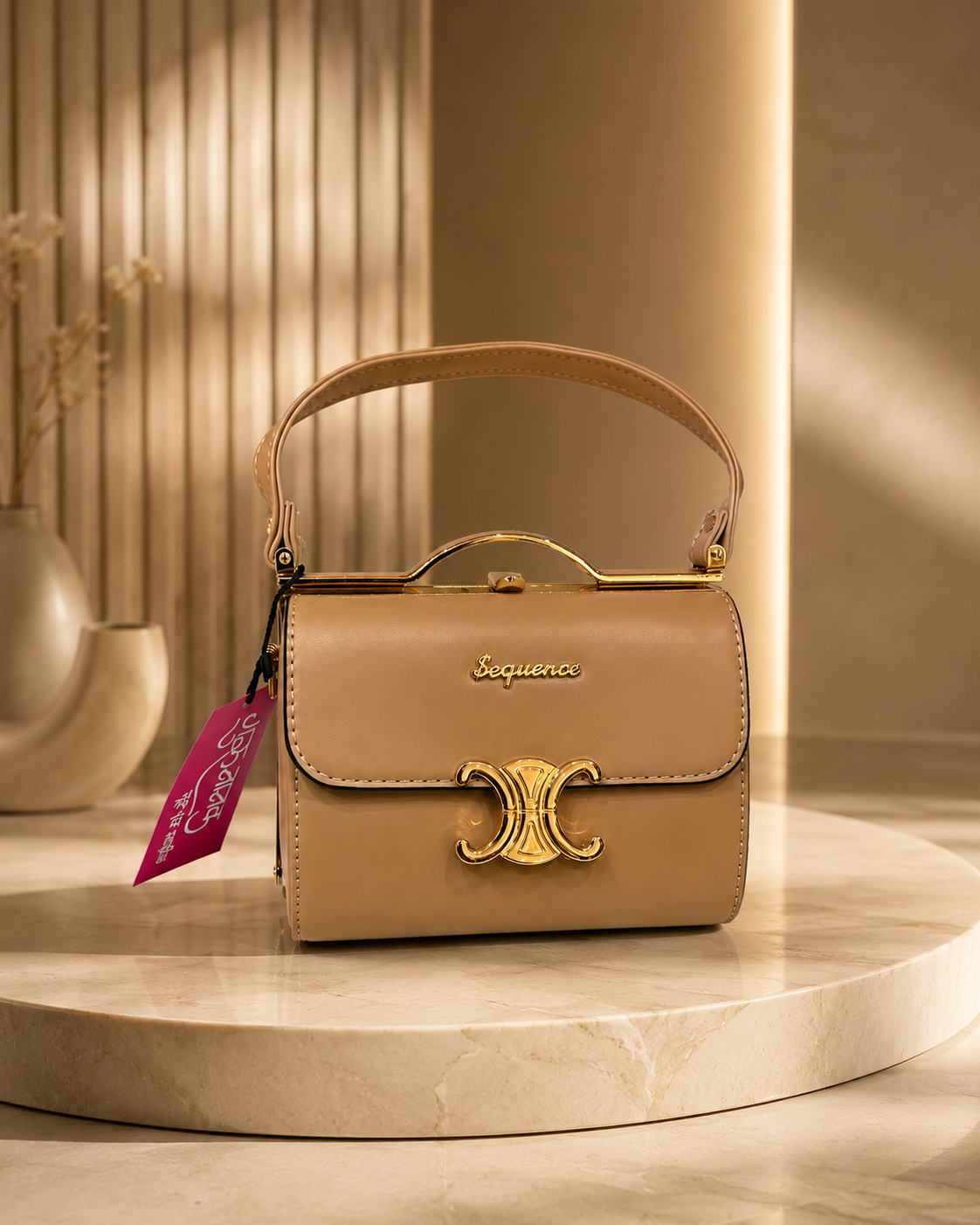 Fashion Brown Sling Bag for Women