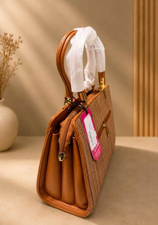 Premium Textured Structured Handbag for Women